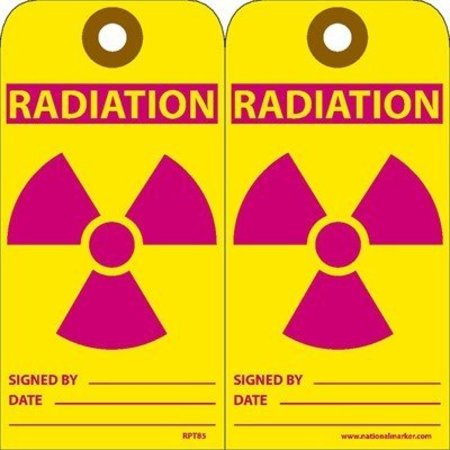 NMC Radiation Tag, Pk25 RPT85G